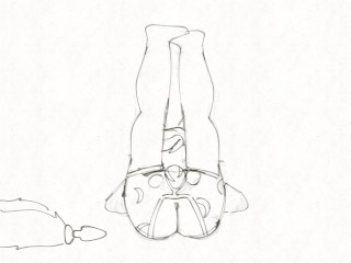 Underwear Sketch Animation Loops