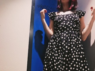 Without Underwear Looking for New Dress