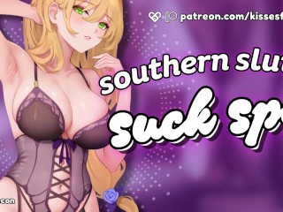 [F4M] Southern MILF Slurps You Dry at the Suck and Swallow Spa! [audio hentai rp]