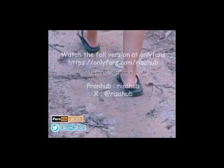 Thai risahub, Having sex with my girlfriend in the woods outdoors, พาแฟนสาวไปเย็ดในป่าเอ้าดอร์ เสียง