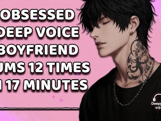Obsessed Boyfriend Cums His Brains Out For You | Yandere | Rough Dom | M4A | M4F | Audio Erotica