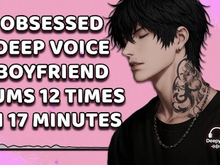 Obsessed Boyfriend Cums His Brains Out For You | Yandere | Rough Dom | M4A | M4F | Audio Erotica