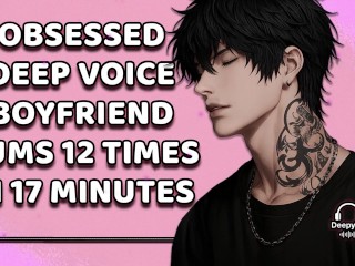 Obsessed Boyfriend Cums His Brains Out For You | Yandere | Rough Dom | M4A | M4F | Audio Erotica