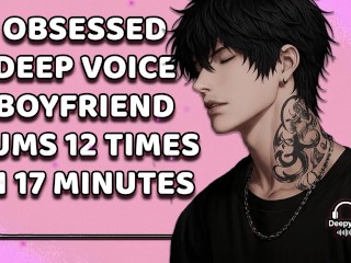 Obsessed Boyfriend Cums His Brains Out For You | Yandere | Rough Dom | M4A | M4F | Audio Erotica