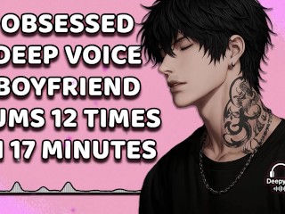 Obsessed Boyfriend Cums His Brains Out For You | Yandere | Rough Dom | M4A | M4F | Audio Erotica