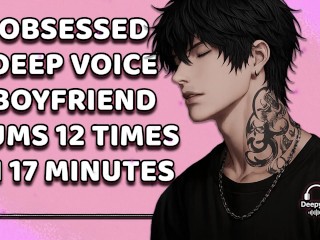 Obsessed Boyfriend Cums His Brains Out For You | Yandere | Rough Dom | M4A | M4F | Audio Erotica
