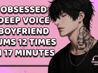 Obsessed Boyfriend Cums His Brains Out For You | Yandere | Rough Dom | M4A | M4F | Audio Erotica