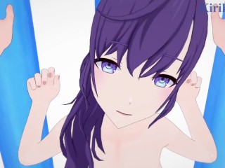 Asahina Mafuyu and I have intense sex on the beach. - Project SEKAI POV Hentai