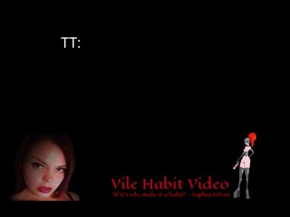 Goth Girl Belly Growth Extended Trailer Sophia Sylvan Belly Fetish Belly Inflation Body Inflation