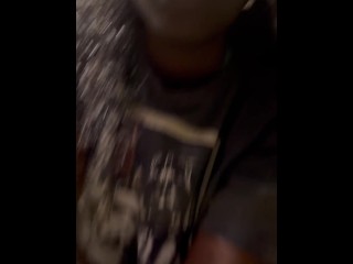 almost GOT CAUGHT RIDING HULK DICK after workout(public locker room)