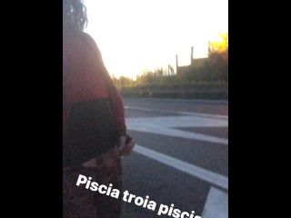 #pissing #outdor in #slowmotion , like it?