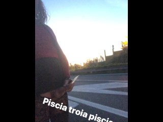 #pissing #outdor in #slowmotion , like it?