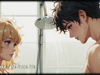 Step Sister Seduces Step Brother In Bathroom (visual novel) part2