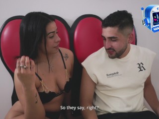 Kylei Eliish gets wild with room service after being ditched by boyfriend in hot hotel sex session