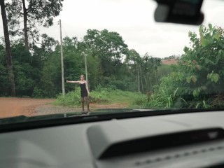 Taxi Driver Fucked Her Tight Pussy Rough At Home – She Had No Cash, Only A Wet Little Hole