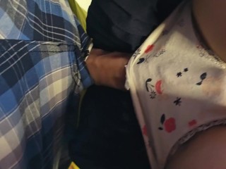 OMG!!! A Stranger Masturbated in my underwear on Japan subway. What a dirty fantasy!