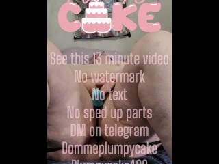 SSBBW Strokes cock & plays w/Pussy