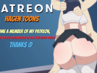 Audrey Visits Koji - Hagen Toons