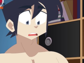 Audrey Visits Koji - Hagen Toons