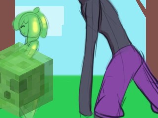 SLIME X ENDERMAN [ANIMATION OFFICIAL]