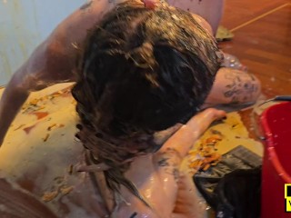 I Am Preparing the Most Disgusting Omelette in My Slave Girl's Life. Enjoy This Filth