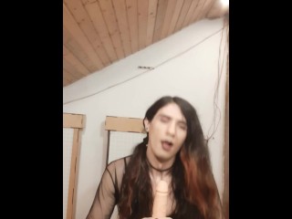 JOI Ukrainian goth dom mommy whants to fuck you