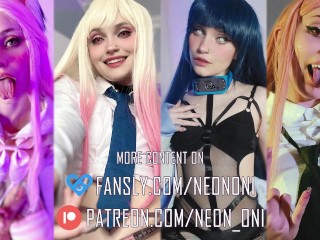 Hatsune Miku doggy style and best blowjob - Vocaloid cosplay