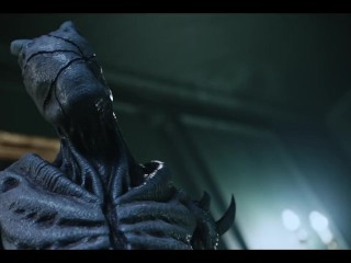 3D Anime Horror - Nerdy Girl Leana Lovings Summons Sex Demon And Gets Monster Fucked Unbirth Vore