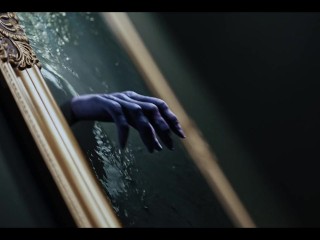 3D Anime Horror - Nerdy Girl Leana Lovings Summons Sex Demon And Gets Monster Fucked Unbirth Vore