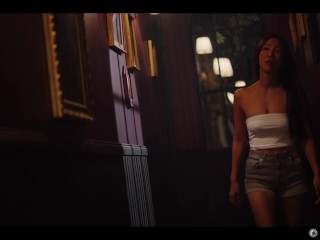 Vampire Lesbian Threesome - Hot Japanese Babes Emiri & Maria Nagai Mindfucked by Josephine Jackson