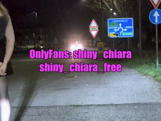 Real Italian Trans Girl Street Hooker