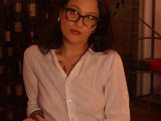 pov: you can't resist your boss when she wants to give you a blowjob in her office