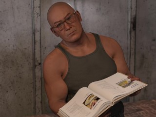 In the Sound of Silence - v0.1 - Cho made Eiko look at his cock