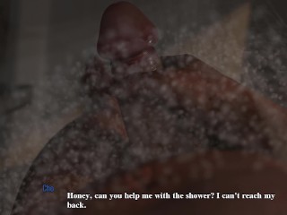 In the Sound of Silence - v0.1 - Cho made Eiko look at his cock