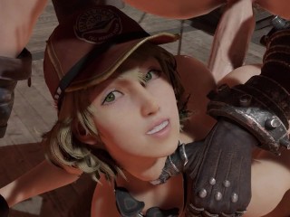 Final Fantasy Anal Cindy Aurum - Hentai Cartoon