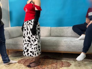 شوهر بیغیرتم منو به ری ....یس میده. منم حسابی بهش دادم تریسام ایرانی