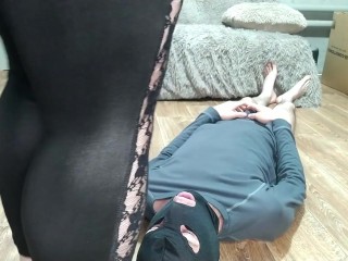 Big busty ass sexy mature sits on my face