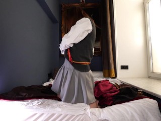 Forbidden magic causing anal sex