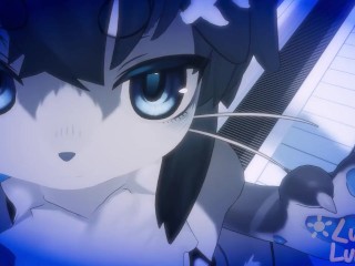 POV Horny femboy shark invites you to the pool…