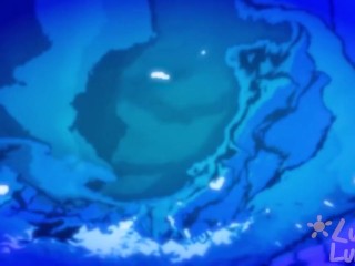 POV Horny femboy shark invites you to the pool…