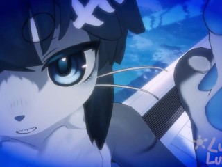 POV Horny femboy shark invites you to the pool…