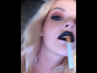 Bbw Milf smoking Blowjob **ppv On OF**