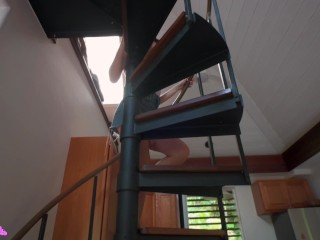 the first time i got to cum on my step sis