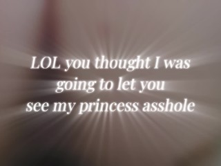 Human Toilet Slave Humiliation Femdom Ass Worship POV