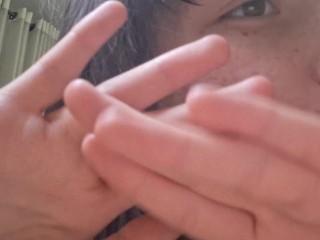 Intimate ASMR – Mouth Sounds, Moans & Messy Fingertips