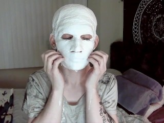 Solo Plaster Bondage Preview (full version on OF and C4S)