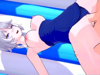 Cipher makes her Pussy Wet with Beach Fucking - Honkai Star Rail