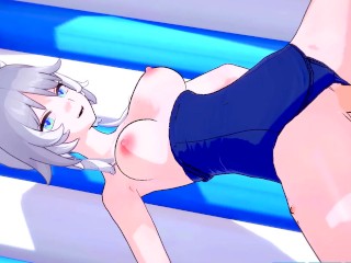 Cipher makes her Pussy Wet with Beach Fucking - Honkai Star Rail