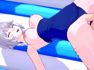 Cipher makes her Pussy Wet with Beach Fucking - Honkai Star Rail