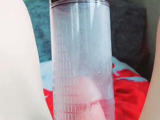 Self Palpate Big Ass Booty Shemale in a Very Hot Style of Bending Down